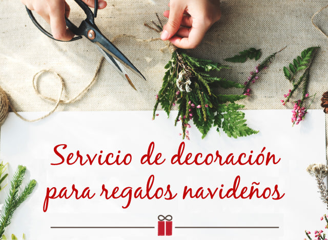 Servicio decoración Regalos Navideños